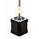 Nema 17 External 48mm Stack 1.3A Lead 0.794mm(0.031) Length 250mm - 17E19S1304LF3-250RS | StepperOnline CA