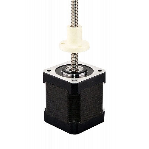 Nema 17 External 48mm Stack 1.3A Lead 1.27mm(0.05) Length 250mm - 17E19S1304FF3-250RS | StepperOnline CA