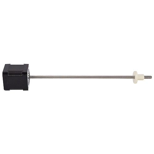 Nema 17 External 48mm Stack 1.3A Lead 2.4384mm(0.096) Length 250mm - 17E19S1304JE3-250RS | StepperOnline CA