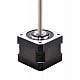 Nema 17 Non-captive 34mm Stack 0.7A Lead 2.4384mm(0.096) Length 150mm - 17N13S0704JE2-150RS | StepperOnline CA