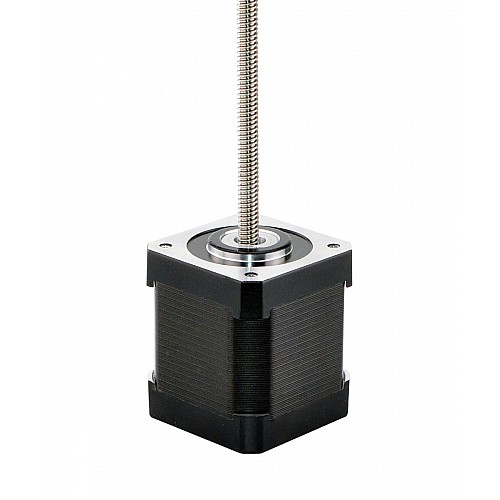 Nema 17 Non-captive 48mm Stack 1.3A Lead 4.877mm(0.192) Length 250mm - 17N19S1304QE3-250RS | StepperOnline CA Nema 17 Non-captive 48mm Stack 1.3A Lead 4.877mm(0.192) Length 250mm - 17N19S1304QE3-250RS | StepperOnline CA