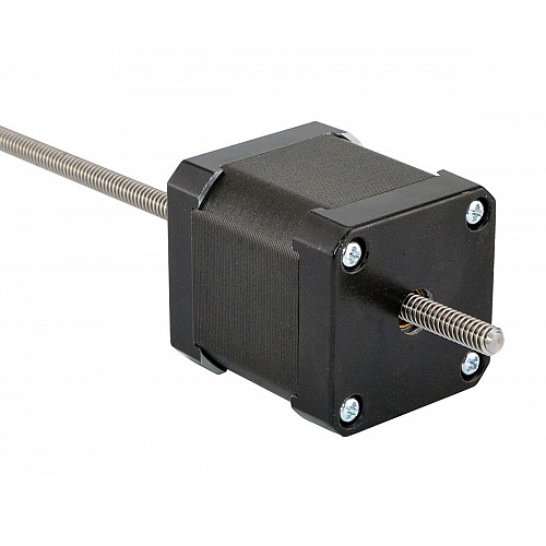 Nema 17 Non-captive 48mm Stack 2.6A Lead 1.27mm(0.05) Length 250mm - 17N19S2604FF3-250RS | StepperOnline CA