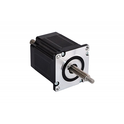 Nema 23 Non-captive 66mm Stack 2.5A Lead 10.16mm(0.4) Length 150mm - 23N26S2504NG3-150RS | StepperOnline CA