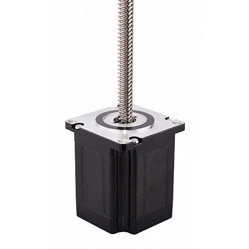Nema 23 Non-captive 66mm Stack 2.5A Lead 1.5875mm(0.0625) Length 250mm - 23N26S2504KG4-250RS | StepperOnline CA Nema 23 Non-captive 66mm Stack 2.5A Lead 1.5875mm(0.0625) Length 250mm - 23N26S2504KG4-250RS | StepperOnline CA