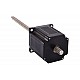 Nema 23 Non-captive 66mm Stack 2.5A Lead 1.5875mm(0.0625) Length 250mm - 23N26S2504KG4-250RS | StepperOnline CA Nema 23 Non-captive 66mm Stack 2.5A Lead 1.5875mm(0.0625) Length 250mm - 23N26S2504KG4-250RS | StepperOnline CA