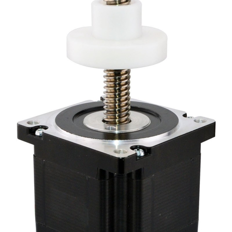 Nema 34 External 79mm Stack 3.12A Lead 6.35mm(0.25) Length 250mm - 34E31S3124RK3-250RS | StepperOnline CA