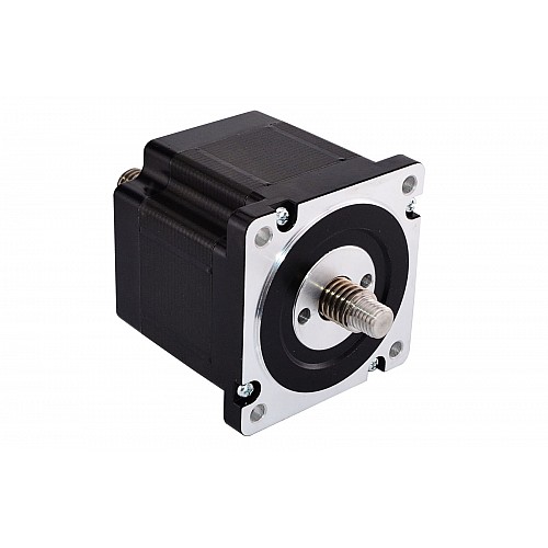 Nema 34 Non-captive 79mm Stack 3.12A Lead 6.35mm(0.25) Length 150mm - 34N31S3124RK3-150RS | StepperOnline CA Nema 34 Non-captive 79mm Stack 3.12A Lead 6.35mm(0.25) Length 150mm - 34N31S3124RK3-150RS | StepperOnline CA