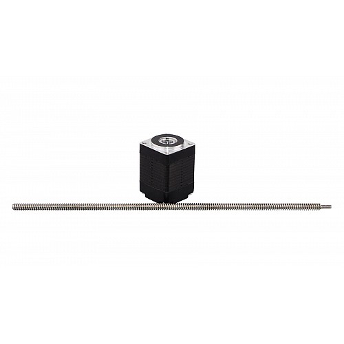 Nema 8 Non-captive 30mm Stack 0.24A Lead 2mm(0.07874) Length 150mm - 8N11S0244AC3-150RS | StepperOnline CA
