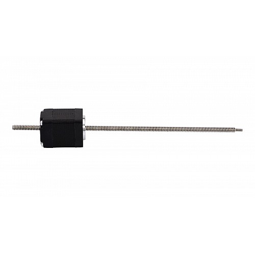 Nema 8 Non-captive 30mm Stack 0.24A Lead 2mm(0.07874) Length 150mm - 8N11S0244AC3-150RS | StepperOnline CA