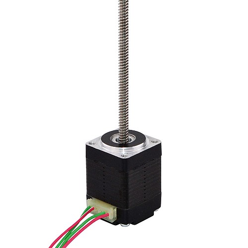 Nema 8 Non-captive 30mm Stack 0.24A Lead 4mm(0.15748) Length 150mm - 8N11S0244DC3-150RS | StepperOnline CA