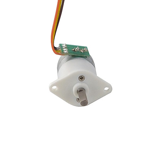 Φ15x22.3mm PM Stepper motor W/Gear Ratio 50:1 Spur gearbox - 15PM20L01-SG50 | StepperOnline CA