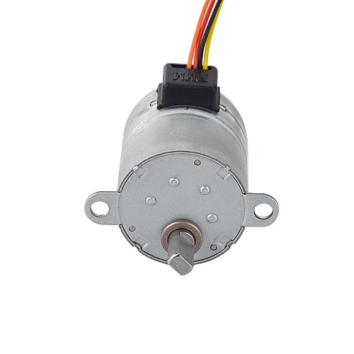 Φ25x30.5mm PM Stepper motor W/Gear Ratio 100:1 Spur gearbox - 25PM48L01-SG100 | StepperOnline CA Φ25x30.5mm PM Stepper motor W/Gear Ratio 100:1 Spur gearbox - 25PM48L01-SG100 | StepperOnline CA