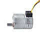 Φ25x30.5mm PM Stepper motor W/Gear Ratio 100:1 Spur gearbox - 25PM48L01-SG100 | StepperOnline CA Φ25x30.5mm PM Stepper motor W/Gear Ratio 100:1 Spur gearbox - 25PM48L01-SG100 | StepperOnline CA