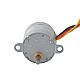 Φ25x25mm PM Stepper motor W/Gear Ratio 10:1 Spur gearbox - 25PM48M01-SG10 | StepperOnline CA