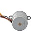 Φ25x25mm PM Stepper motor W/Gear Ratio 10:1 Spur gearbox - 25PM48M01-SG10 | StepperOnline CA