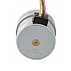 Φ35x36.2mm PM Stepper motor W/Gear Ratio 10.8:1 Spur gearbox - 35PM48L01-SG10 | StepperOnline CA