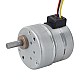 Φ35x36.2mm PM Stepper motor W/Gear Ratio 10.8:1 Spur gearbox - 35PM48L01-SG10 | StepperOnline CA