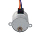 Φ35x35.2mm PM Stepper motor W/Gear Ratio 60:1 Spur gearbox - 35PM48M02-SG60 | StepperOnline CA