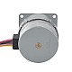 Φ42x38mm PM Stepper motor W/Gear Ratio 50:1 Spur gearbox - 42PM48M01-SG50 | StepperOnline CA