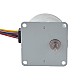 Φ42x38mm PM Stepper motor W/Gear Ratio 50:1 Spur gearbox - 42PM48M01-SG50 | StepperOnline CA