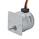 Φ42x38mm PM Stepper motor W/Gear Ratio 50:1 Spur gearbox - 42PM48M01-SG50 | StepperOnline CA