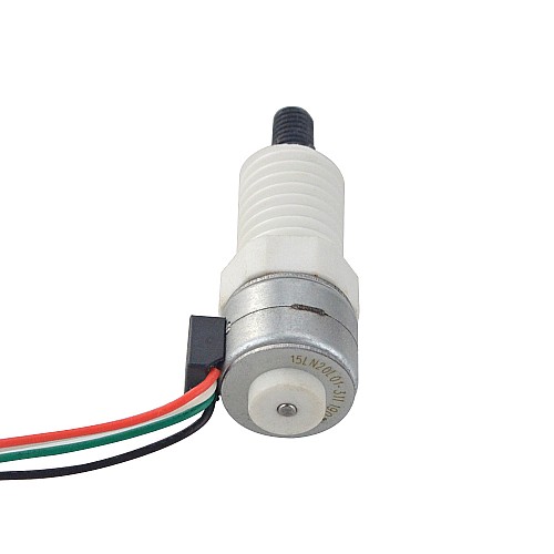 Φ15x11.1mm PM Captive Linear Stepper Motor 0.167A Lead 0.4mm/0.016 Travel 12mm - 15LN20L01-311 | StepperOnline CA