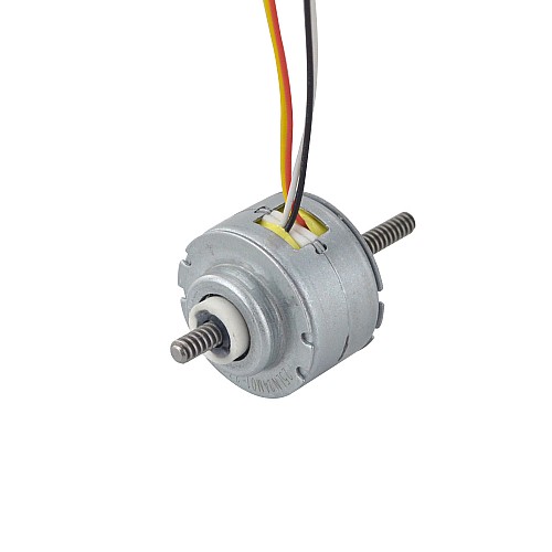 Φ25x15.6mm PM Non-Captive Linear Stepper Motor 0.23A Lead 1mm/0.039 Length 50mm - 25LN24M01-233 | StepperOnline CA