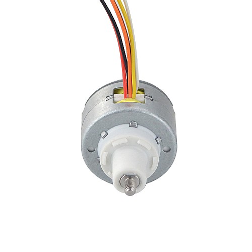 Φ25.2x15mm PM Captive Linear Stepper Motor 0.23A Lead 1mm/0.039 Travel 12mm - 25LN24M01-333 | StepperOnline CA
