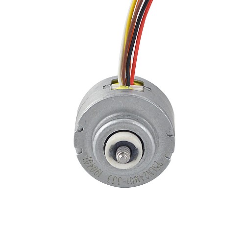 Φ25.2x15mm PM Captive Linear Stepper Motor 0.23A Lead 1mm/0.039 Travel 12mm - 25LN24M01-333 | StepperOnline CA