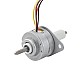 Φ25x15mm PM Captive Linear Stepper Motor 0.23A Lead 1mm/0.039 Travel 22mm - 25LN24M02-333 | StepperOnline CA