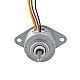 Φ25x15mm PM Captive Linear Stepper Motor 0.23A Lead 1mm/0.039 Travel 22mm - 25LN24M02-333 | StepperOnline CA