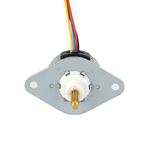 Φ25.2x15mm PM Captive Linear Stepper Motor 0.5A Lead 1.22mm/0.048 Travel 13.5mm - 25LN48L01-334 | StepperOnline CA Φ25.2x15mm PM Captive Linear Stepper Motor 0.5A Lead 1.22mm/0.048 Travel 13.5mm - 25LN48L01-334 | StepperOnline CA