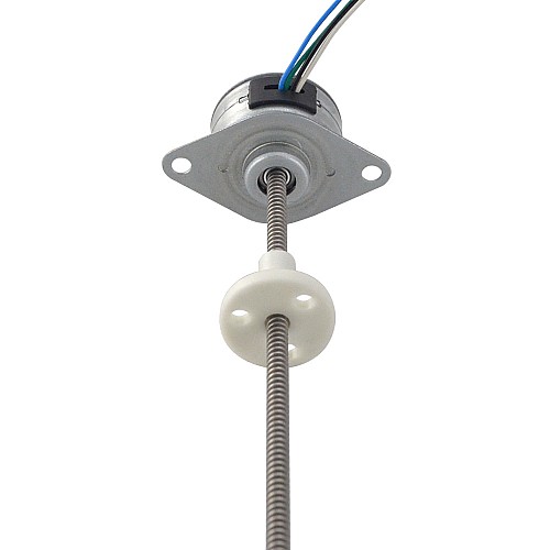 Φ25x14.5mm PM External Linear Stepper Motor 0.143A Lead 1.22mm/0.047 Length 174mm - 25LN48M01-144 | StepperOnline CA Φ25x14.5mm PM External Linear Stepper Motor 0.143A Lead 1.22mm/0.047 Length 174mm - 25LN48M01-144 | StepperOnline CA