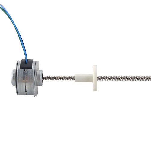 Φ25x14.5mm PM External Linear Stepper Motor 0.143A Lead 1.22mm/0.047 Length 174mm - 25LN48M01-144 | StepperOnline CA Φ25x14.5mm PM External Linear Stepper Motor 0.143A Lead 1.22mm/0.047 Length 174mm - 25LN48M01-144 | StepperOnline CA