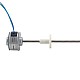 Φ25x14.5mm PM External Linear Stepper Motor 0.143A Lead 1.22mm/0.047 Length 174mm - 25LN48M01-144 | StepperOnline CA Φ25x14.5mm PM External Linear Stepper Motor 0.143A Lead 1.22mm/0.047 Length 174mm - 25LN48M01-144 | StepperOnline CA