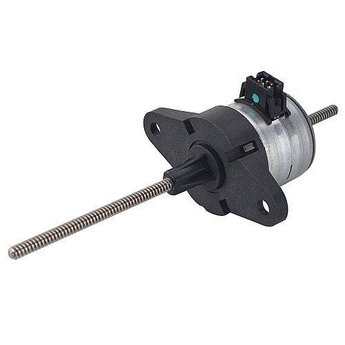 Φ28x30.8mm PM Non-Captive Linear Stepper Motor 0.46A Lead 1mm/0.039 Length 120mm - 28LN24L01-233 | StepperOnline CA