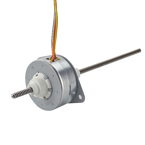 Φ35x17.5mm PM Non-Captive Linear Stepper Motor 0.46A Lead 1.22mm/0.047 Length 139.7mm - 35LN48M01-244 | StepperOnline CA