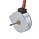 Φ42x16.5mm PM External Linear Stepper Motor 0.4A Lead 0.5mm/0.0197 Length 21mm - 42LN48S01-122 | StepperOnline CA