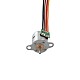 Φ10.25x11mm PM Stepper motor 18deg 1.96mN.m(0.278oz.in) 0.2A 4 Wires - 10PM20L02 | StepperOnline CA