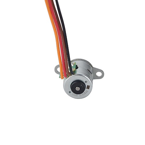 Φ10.25x11mm PM Stepper motor 18deg 1.96mN.m(0.278oz.in) 0.2A 4 Wires - 10PM20L02 | StepperOnline CA