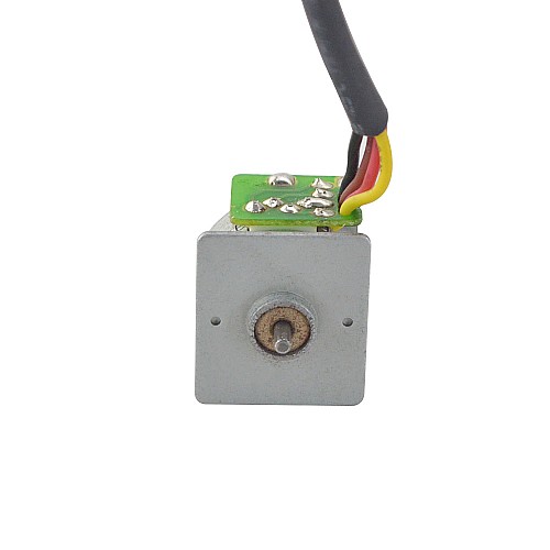 Φ15x12mm PM Stepper motor 18deg 2.45mN.m(0.347oz.in) 0.04A 4 Wires - 15PM20L01 | StepperOnline CA