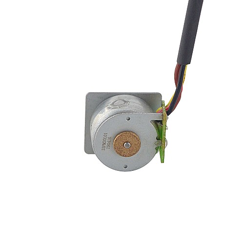 Φ15x12mm PM Stepper motor 18deg 2.45mN.m(0.347oz.in) 0.04A 4 Wires - 15PM20L01 | StepperOnline CA