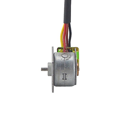 Φ15x12mm PM Stepper motor 18deg 2.45mN.m(0.347oz.in) 0.04A 4 Wires - 15PM20L01 | StepperOnline CA