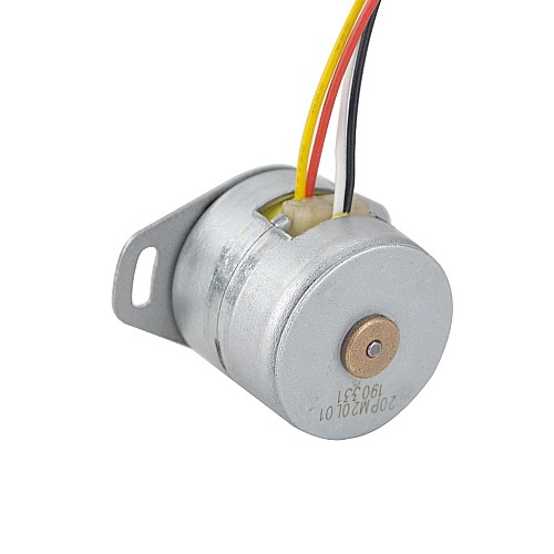 Φ20x18.2mm PM Stepper motor 18deg 5.88mN.m(0.833oz.in) 0.5A 4 Wires - 20PM20L01 | StepperOnline CA Φ20x18.2mm PM Stepper motor 18deg 5.88mN.m(0.833oz.in) 0.5A 4 Wires - 20PM20L01 | StepperOnline CA