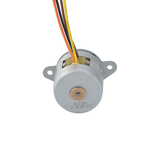Φ20x18.5mm PM Stepper motor 18deg 12.25mN.m(1.735oz.in) 0.69A 4 Wires - 20PM20L02 | StepperOnline CA