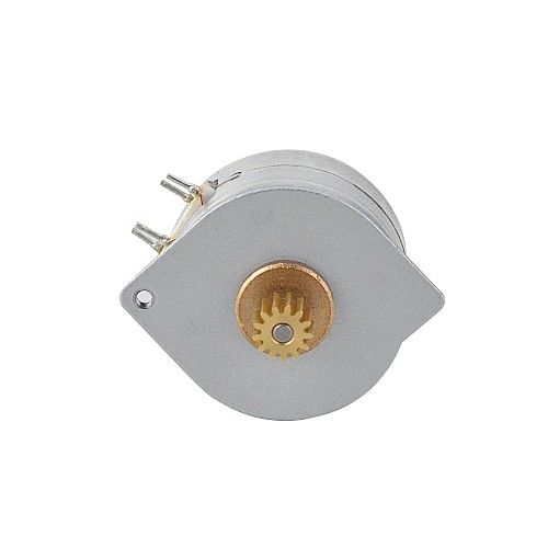 Φ25x16mm PM Stepper motor 15deg 12.25mN.m(1.735oz.in) 0.275A 4 Wires - 25PM24L01 | StepperOnline CA Φ25x16mm PM Stepper motor 15deg 12.25mN.m(1.735oz.in) 0.275A 4 Wires - 25PM24L01 | StepperOnline CA