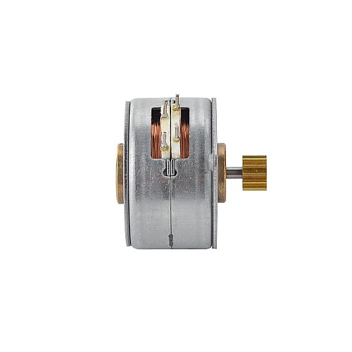 Φ25x16mm PM Stepper motor 15deg 12.25mN.m(1.735oz.in) 0.275A 4 Wires - 25PM24L01 | StepperOnline CA Φ25x16mm PM Stepper motor 15deg 12.25mN.m(1.735oz.in) 0.275A 4 Wires - 25PM24L01 | StepperOnline CA