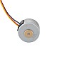 Φ25x15mm PM Stepper motor 7.5deg 14.7mN.m(2.082oz.in) 0.5A 4 Wires - 25PM48L01 | StepperOnline CA