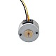 Φ25x15mm PM Stepper motor 7.5deg 14.7mN.m(2.082oz.in) 0.5A 4 Wires - 25PM48L01 | StepperOnline CA