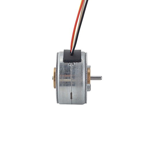 Φ25x15mm PM Stepper motor 7.5deg 14.7mN.m(2.082oz.in) 0.5A 4 Wires - 25PM48L01 | StepperOnline CA